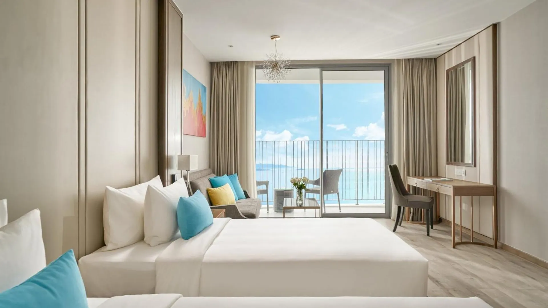 아파트 Panorama Beachfront 나트랑